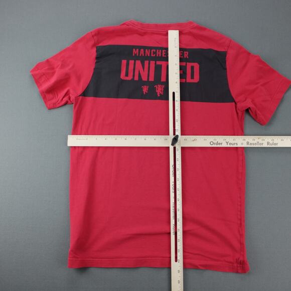 Adidas Manchester United Youth XL Red Soccer Jersey Shirt - Picture 5 of 7